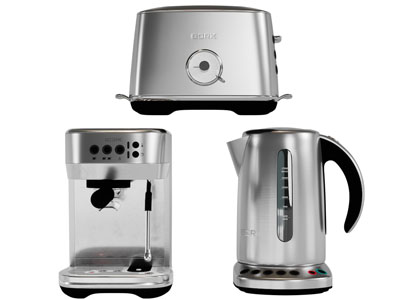 现代咖啡机热水壶厨房电器