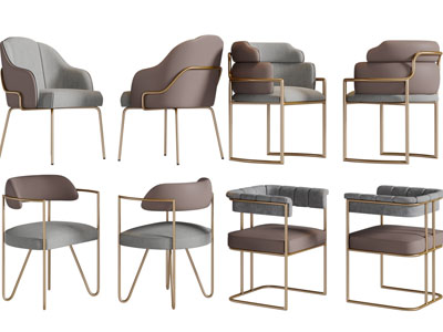 现代轻奢休闲椅子