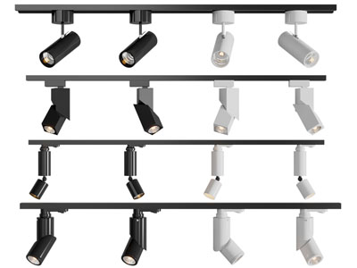 现代筒灯射灯轨道灯