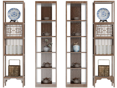 新中式实木装饰柜