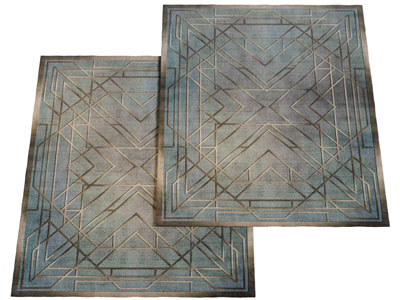 现代轻奢长方形地毯3d模型 现代轻奢长方形地毯