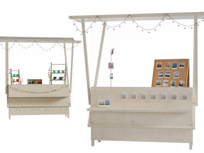 现代实木售卖车商业设备3d模型 现代实木售卖车商业设备