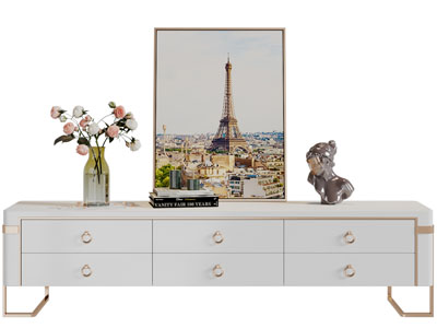 现代轻奢电视柜