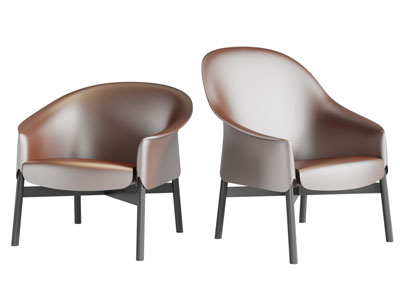 新中式休闲单人沙发