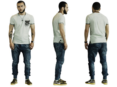 长着胡子的男人人物