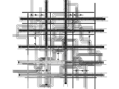 工业风管道天花吊顶