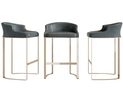 现代轻奢吧椅吧凳