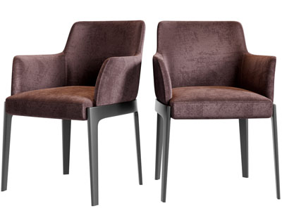 现代布艺休闲椅子