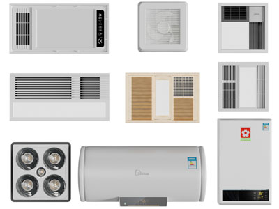 现代暖风扇浴霸热水器厨房电器