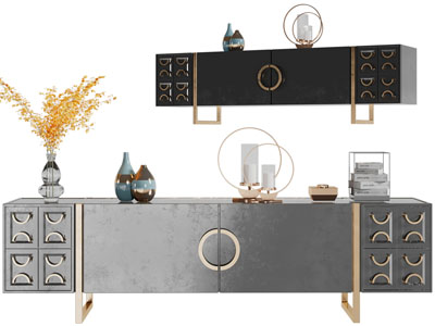 新中式电视柜电视桌