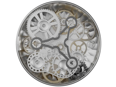 工业风齿轮墙饰挂件