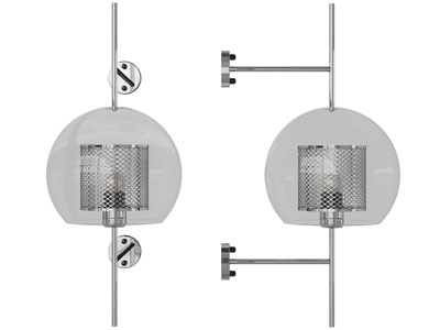 现代玻璃灯罩壁灯