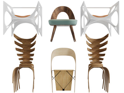 后现代个性休闲椅子