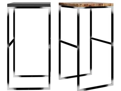 现代方形角几边几