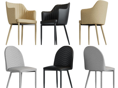 现代休闲椅子餐椅