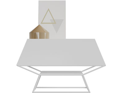 现代端景台3d模型 现代端景台