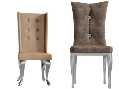 新古典高靠背休闲椅子