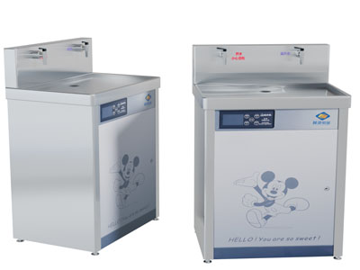 电子开水热水器3d模型 电子开水热水器