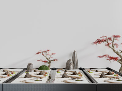 新中式景观园艺小品