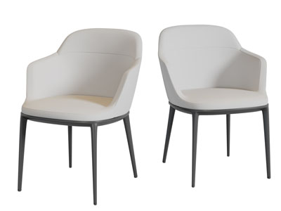 新中式休闲椅子餐椅