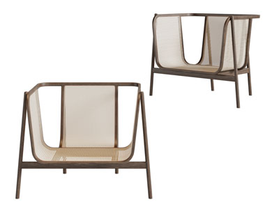 中式实木休闲椅子