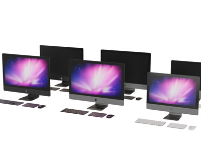 现代液晶显示屏电脑