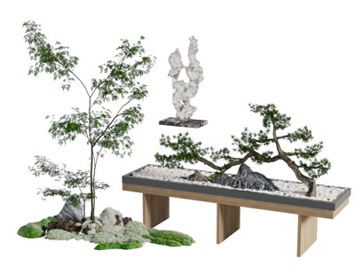 新中式景观园艺小品