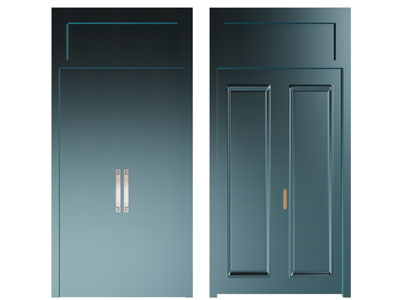 新中式复古大门