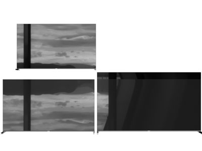 现代液晶显示屏、电视机