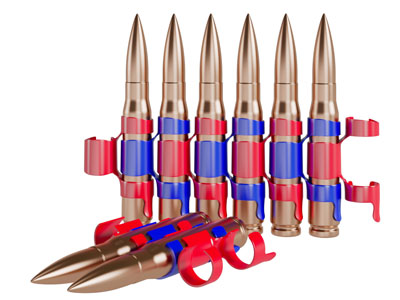 现代子弹武器3d模型 现代子弹武器