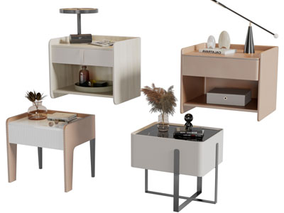 新中式床头柜台灯