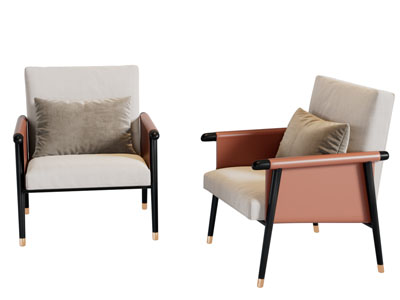 新中式休闲椅子