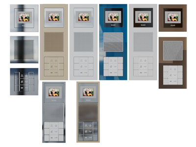 现代门禁门铃可视电话3d模型 现代门禁门铃可视电话