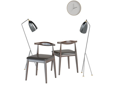 新中式休闲椅子