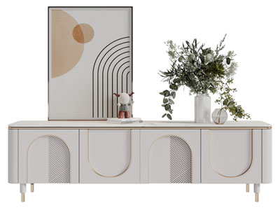 现代轻奢电视柜