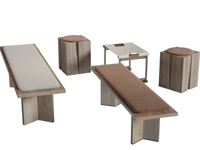 现代实木沙发凳茶凳方形坐墩