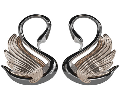 现代黑天鹅雕塑雕刻