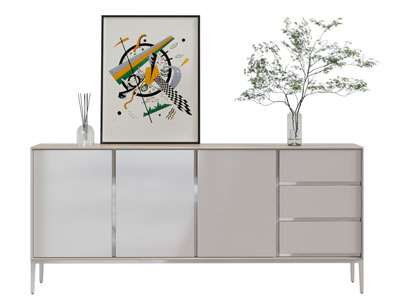 现代玄关柜边柜