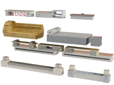 新中式公园街道公共椅子