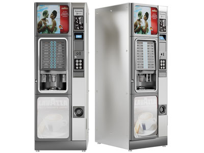 自助咖啡售卖机3d模型 自助咖啡售卖机