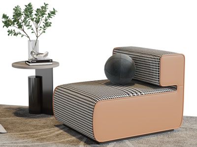 后现代单人沙发