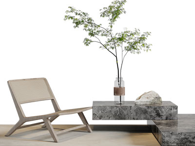 新中式实木休闲椅子