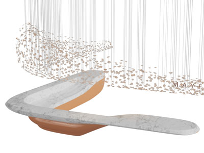 新中式转角加长大理石前台接待台