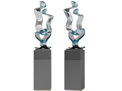 现代抽象人物雕塑雕刻