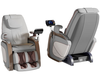 现代带显示屏的按摩椅
