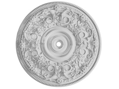 欧式圆形雕花灯盘