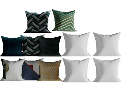 现代方形靠垫抱枕