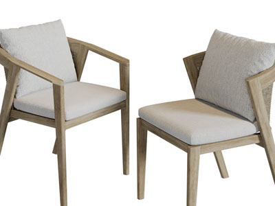 侘寂风休闲椅子