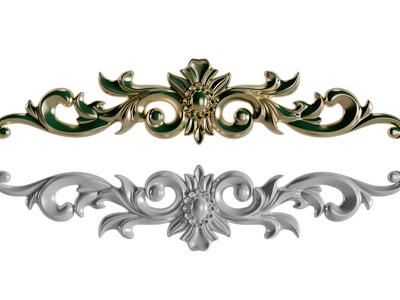 欧式金属雕花装饰构件