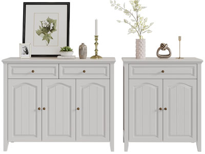 美式实木玄关柜、边柜